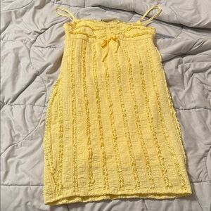 Derek Heart Yellow Knit Dress
